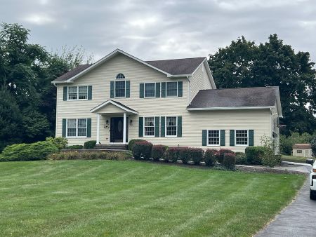 Soft wash house washing in hopatcong safeguard siding from lakefront humidity and mildew