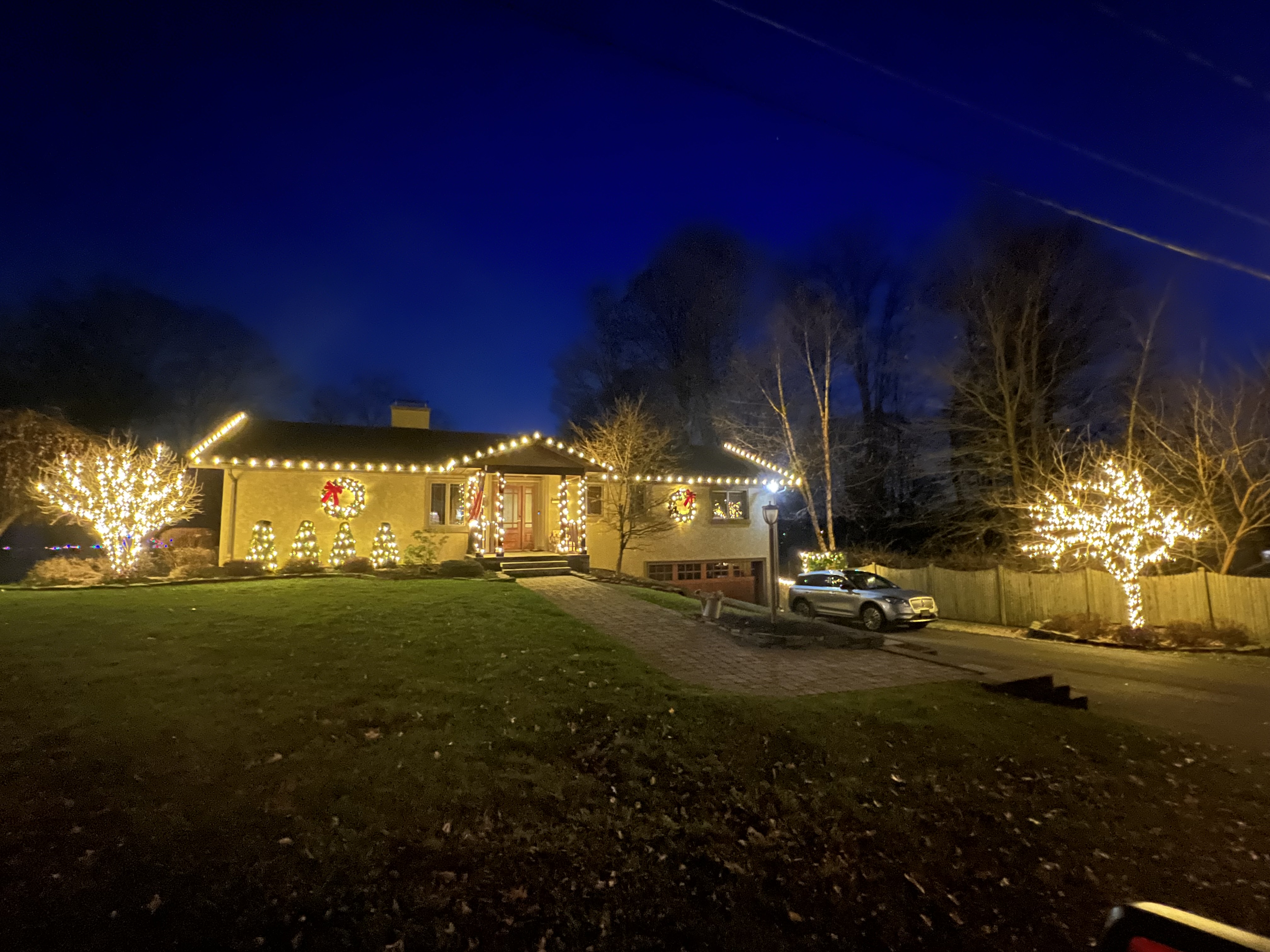 Top quality Christmas light installation 